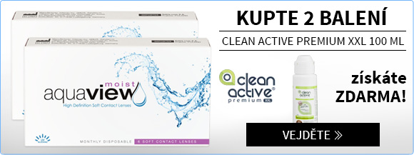 Aquaview Moist - Clean Active zdarma